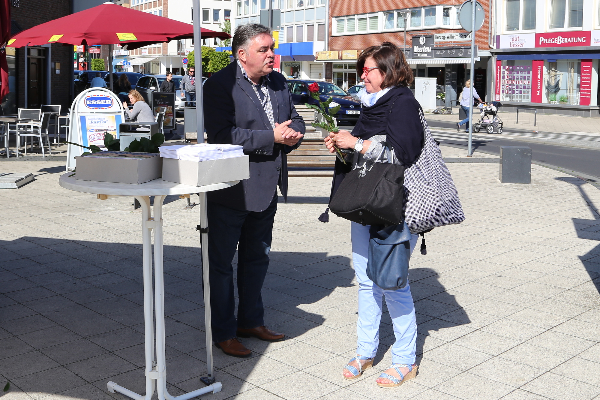 Auf zum Endspurt: Es kommt auf jede Stimme an. Unser Landtagsabgeordneter vor Ort.